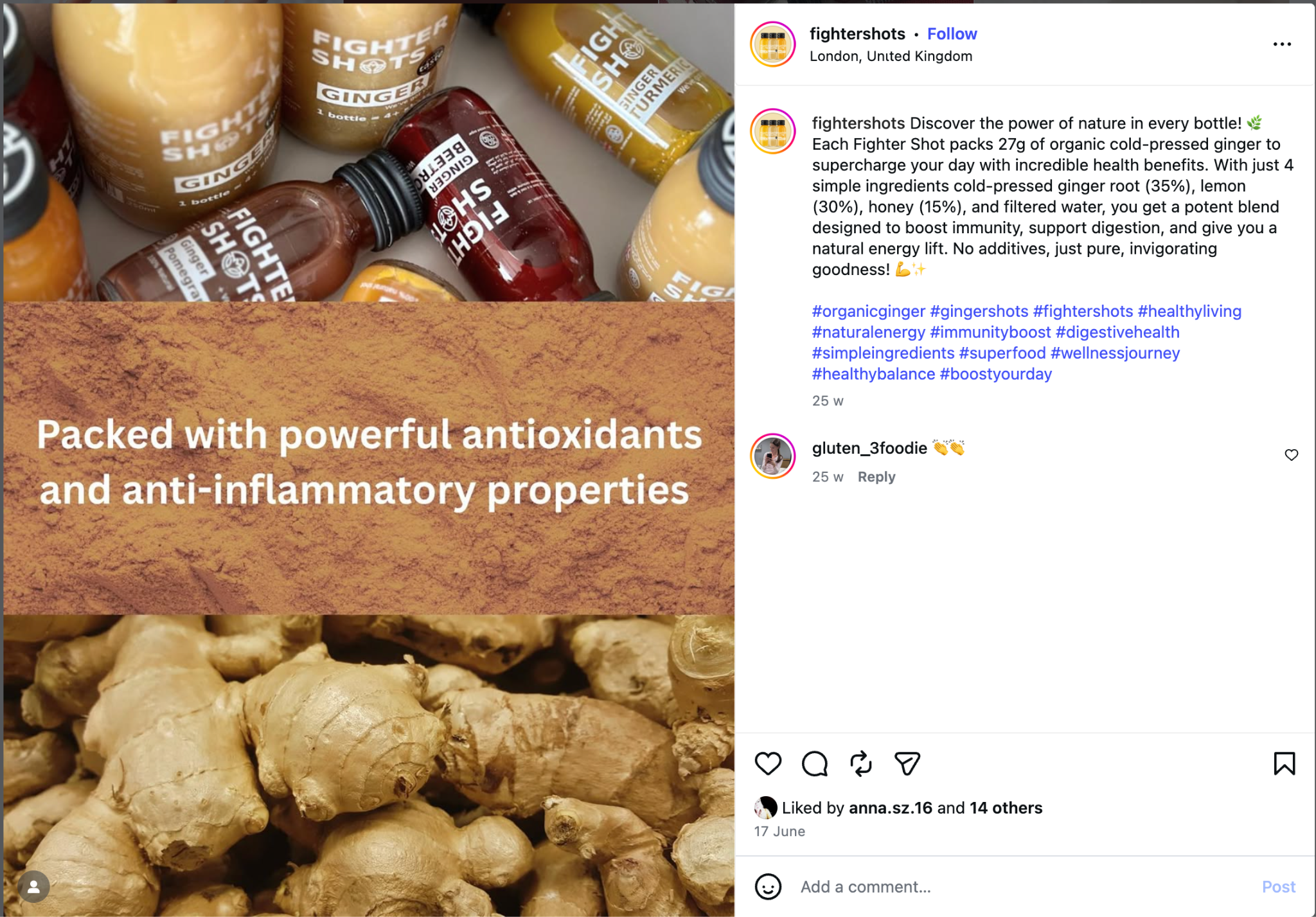 Evidence C: Anti-Inflammatory Claim